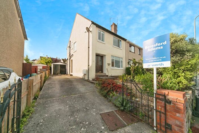 3 Bedroom Semi-Detached House For Sale In Maenan Road, Llandudno, Conwy, LL30