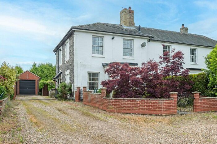 3 Bedroom Semi-Detached House For Sale In Gazeley, Suffolk, CB8