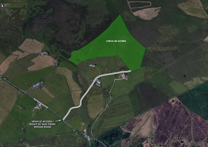 Land For Sale In Land Adjacent To Higher Aushaw Farm, Roman Road, Hoddlesden, Darwen, Lancashire, BB3