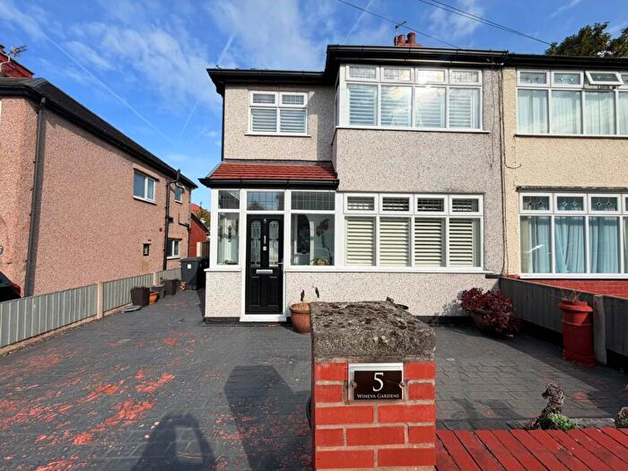 3 Bedroom Semi-Detached House For Sale In Wineva Gardens, Liverpool, L23