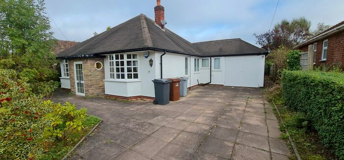 3 Bedroom Detached Bungalow To Rent In Boundary Lane, Congleton CW12
