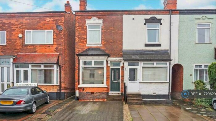 3 Bedroom End Of Terrace House To Rent In Short Heath Road, Birmingham, B23