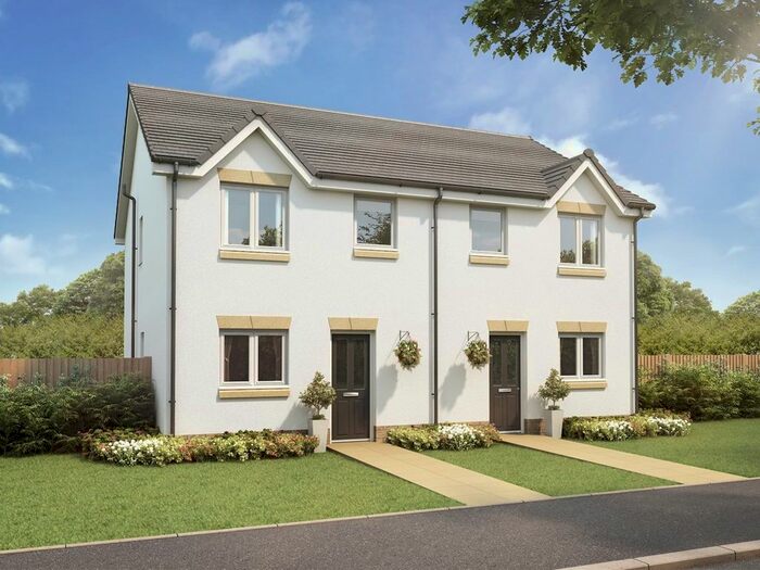 3 Bedroom End Terrace House For Sale In "The Blair - Plot " At Craigton Drive, Bishopton, PA7