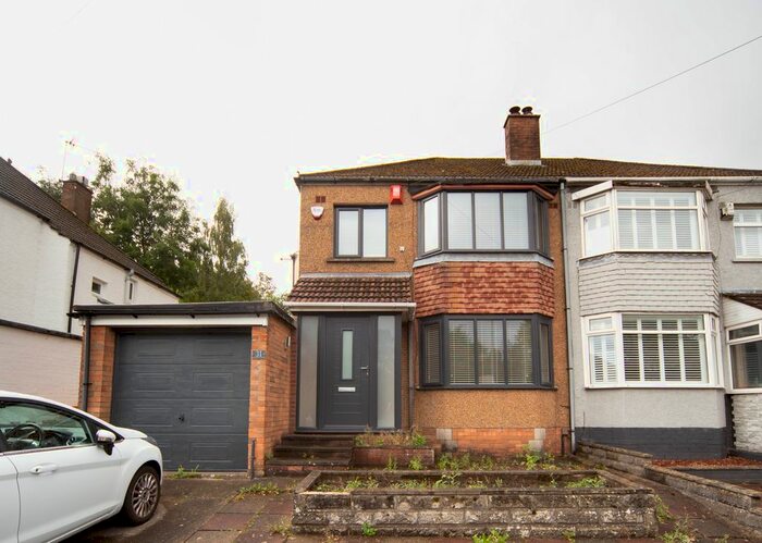 3 Bedroom Semi-Detached House To Rent In Glastonbury Terrace, Llanrumney, Cardiff, CF3