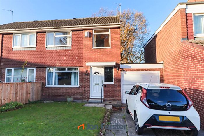 3 Bedroom Semi Detached House For Sale In Arundel Court, Newcastle Upon Tyne, NE3