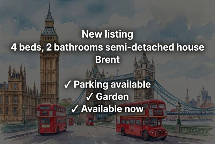 4 Bedroom Semi Detached House To Rent In Sudbury Court Road, Sudbury, Wembley, HA1