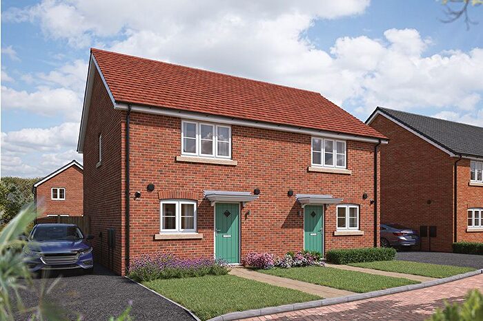 2 Bedroom Semi Detached House For Sale In "The Sweetpea" At Bennetts Road, Keresley End, Coventry, CV7