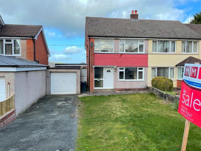 3 Bedroom Semi-Detached House For Sale In Garden Suburb, Llanidloes, Powys, SY18