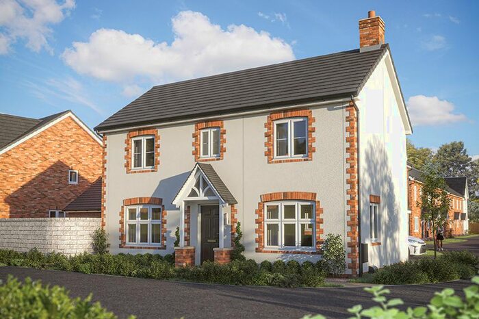 3 Bedroom Detached House For Sale In "Spruce" At Heol Gwyndaf, Undy, NP26