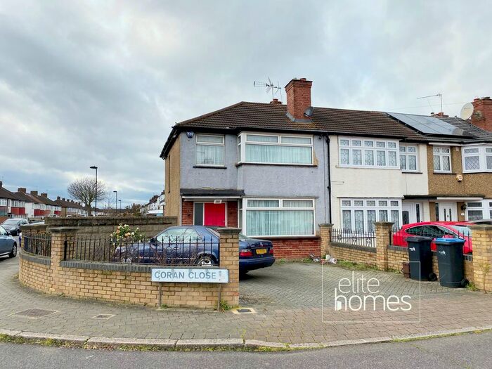 3 Bedroom End Of Terrace House To Rent In Coran Close, London, N9