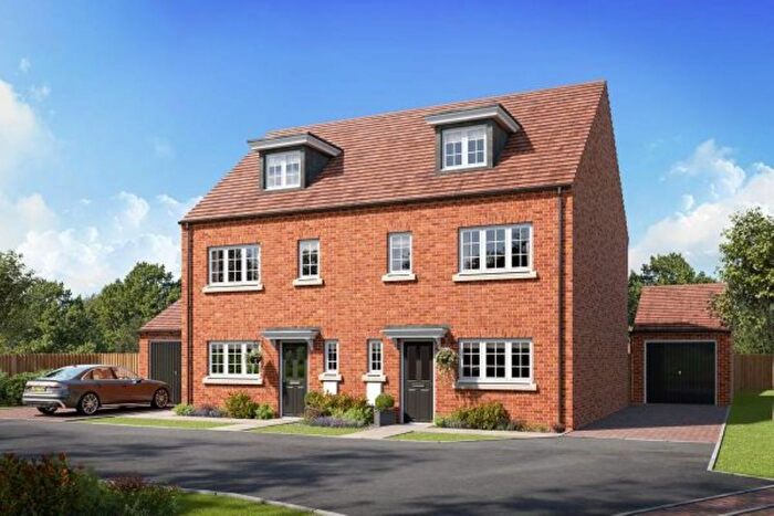 4 Bedroom Semi Detached House For Sale In "The Filgrave" At Crossley Lane, Huddersfield, HD5