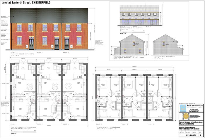 Garages For Sale In Former Garage Site With Planning Permission, Sanforth Street, Chesterfield, Derbyshire, S41