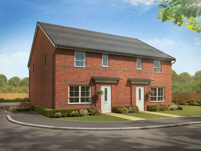 1 Bedroom End Of Terrace House For Sale In "Amber" At Stump Cross, Boroughbridge, York, YO51