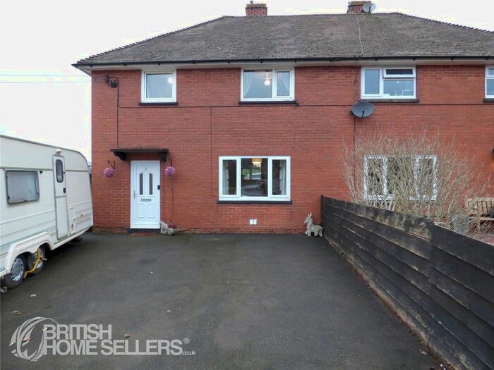 3 Bedroom Semi-Detached House For Sale In Oak Crescent, Wyesham, Monmouth, Monmouthshire, NP25