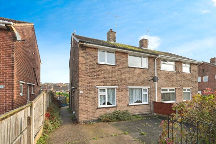 3 Bedroom Semi Detached House For Sale In Springfield Avenue, Shirebrook, Mansfield, Derbyshire, NG20