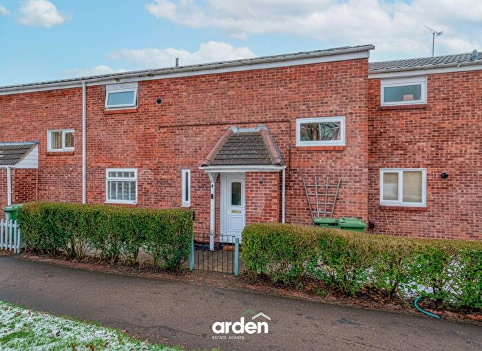3 Bedroom Terraced House For Sale In Romsley Close, Redditch, B98