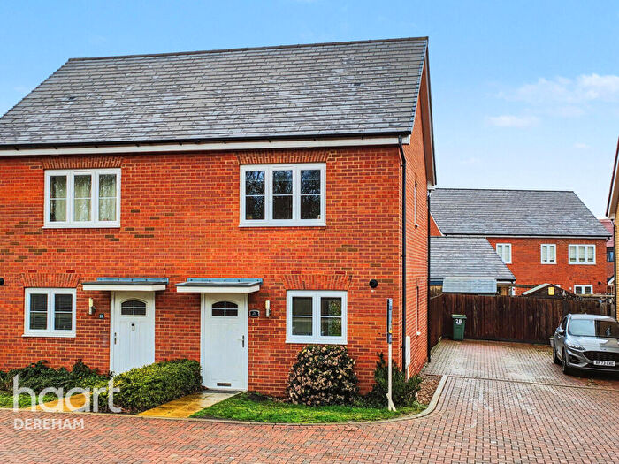 2 Bedroom Semi Detached House For Sale In Magpie Place, Wymondham, NR18