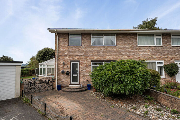 3 Bedroom Semi Detached House For Sale In Pendre Gardens, Brecon, Powys, LD3