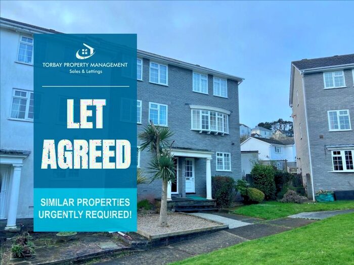4 Bedroom Town House To Rent In Lydwell Park Road, Torquay, TQ1