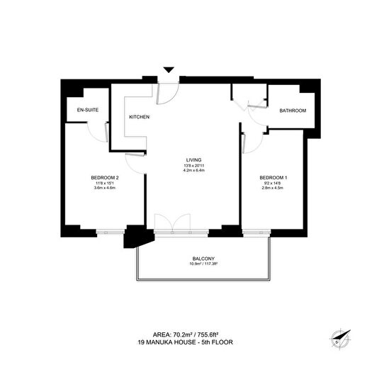 2 Bedroom Flat To Rent In , Victory Parade, London, E20