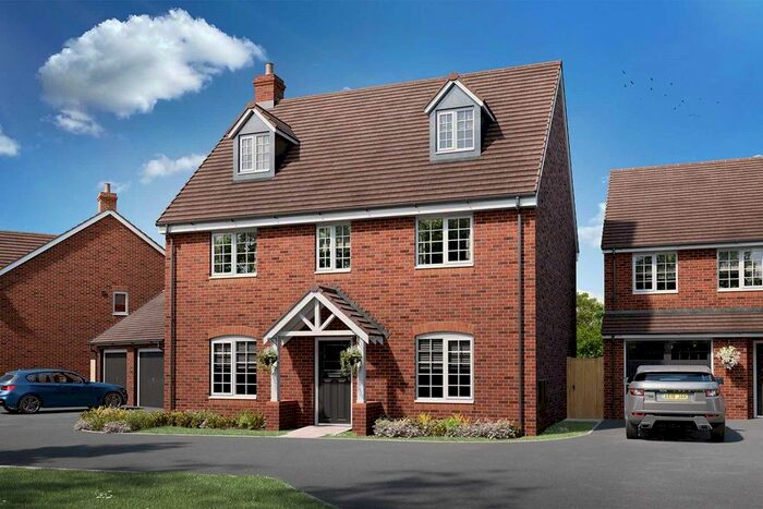 5 Bedroom Detached House For Sale In "The Rushton - Plot " At The Asps, Banbury Road, Warwick, CV34
