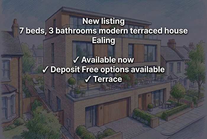 7 Bedroom Terraced House To Rent In Uxbridge Road, Southall, UB1