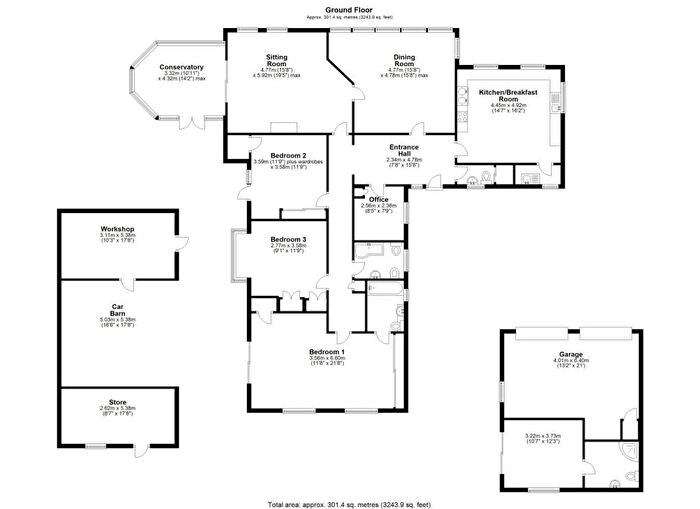 5 Bedroom Bungalow To Rent In Damerham, Hampshire, SP6