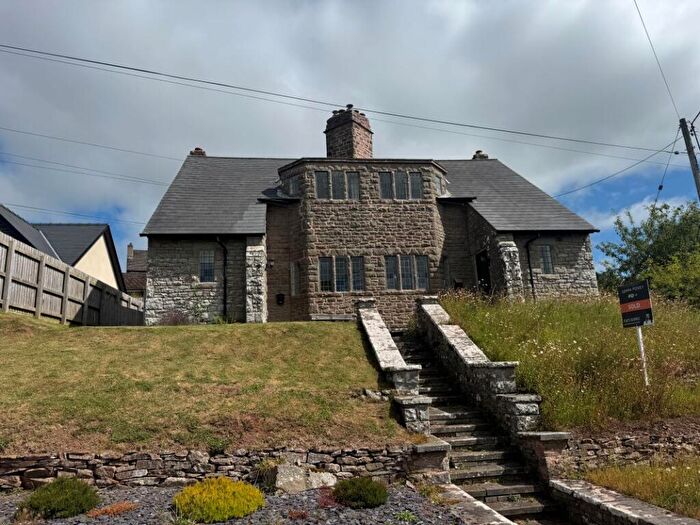 2 Bedroom Semi Detached House For Sale In Beacon View, Battle, Brecon, Powys, LD3