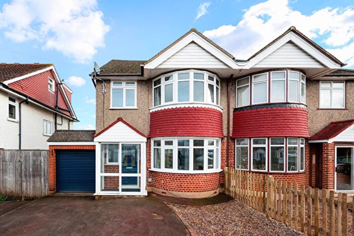 4 Bedroom Semi Detached House For Sale In Courtlands Drive, Ewell Court, KT19