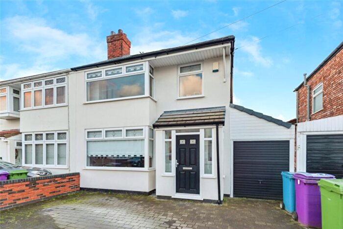 3 Bedroom Semi Detached House For Sale In Wyrescourt Road, West Derby, Liverpool, Merseyside, L12
