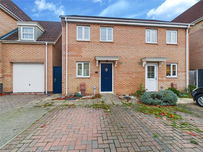 2 Bedroom Semi-Detached House For Sale In Pottersfield, Great Cornard, Sudbury, Suffolk, CO10