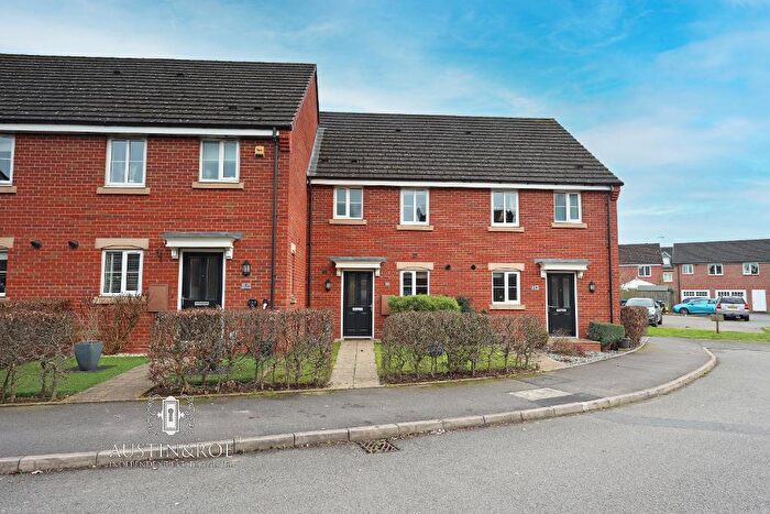 3 Bedroom Terraced House To Rent In Candler Drive, Stone, Staffordshire, ST15