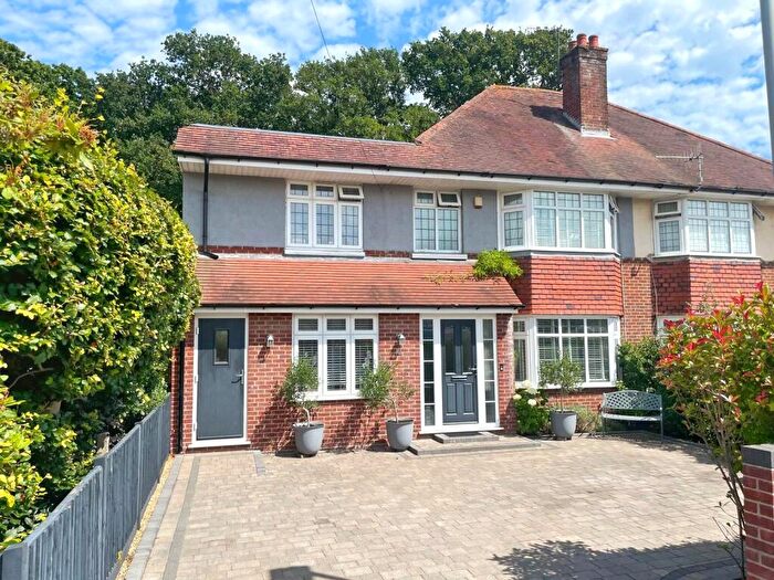 4 Bedroom Semi Detached House For Sale In Worthington Crescent, Whitecliff, Poole, Dorset, BH14