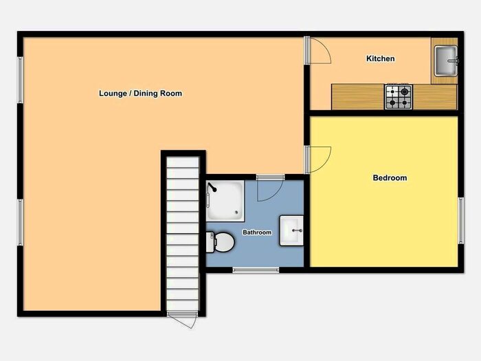 1 Bedroom Flat To Rent In Gloucester Road, Reading, RG30