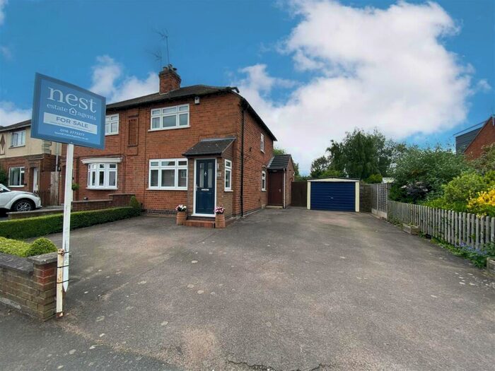 2 Bedroom Semi-Detached House For Sale In Croft Road, Cosby, Leicester, LE9