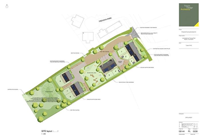 Land For Sale In Land Beside Trevoya Park, Boyton, Launceston, Cornwall, PL15