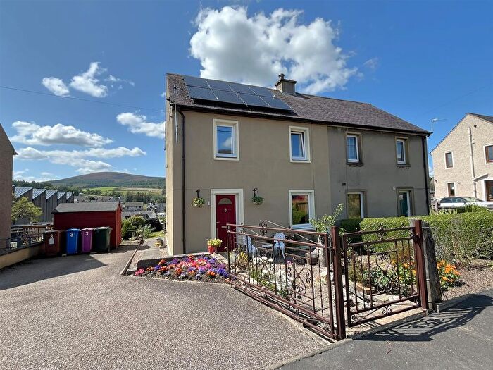 2 Bedroom Semi-Detached House For Sale In Queen Street, Dufftown, AB55