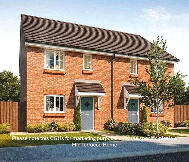 3 Bedroom Terraced House For Sale In Walnut Close, Bromsgrove, Worcestershire, B61