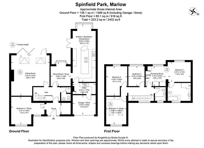 5 Bedroom Detached House For Sale In Spinfield Park, Marlow, SL7