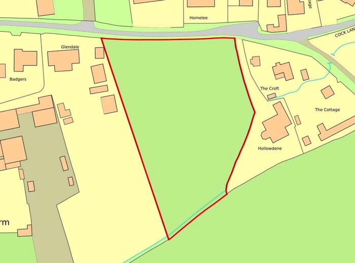 Land For Sale In Land On The South Side Of, Cock Lane, Chelmsford, Essex, CM1