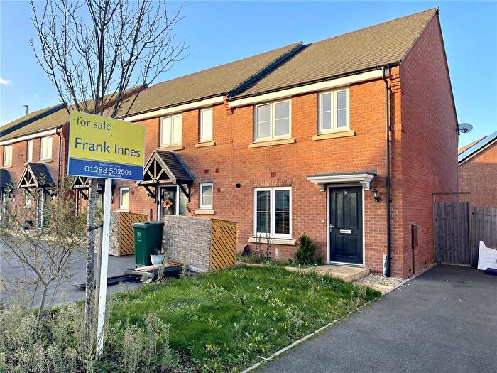3 Bedroom End Terrace House For Sale In Sharcote Drive, Stanton, Burton-On-Trent, Derbyshire, DE15