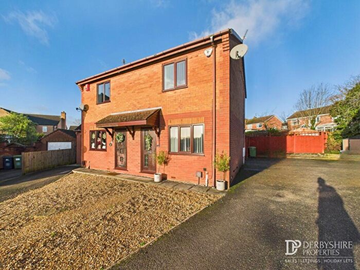 2 Bedroom Semi Detached House For Sale In Charnwood Close, Swanwick, Alfreton, DE55