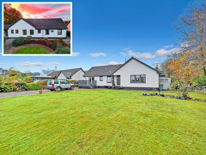 4 Bedroom Detached Bungalow For Sale In Fasgadh, Barcaldine, Argyll, Sf, Oban, PA37
