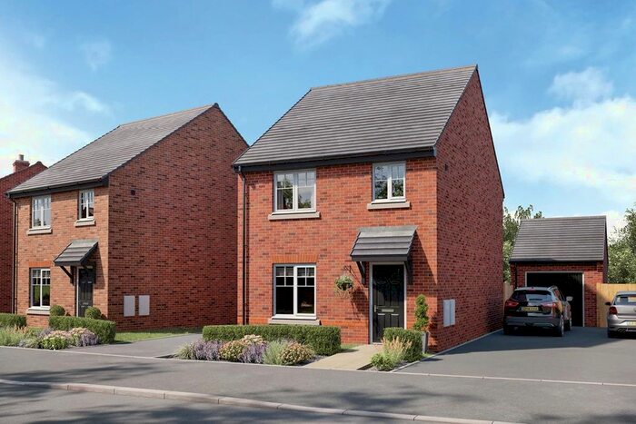 3 Bedroom Detached House For Sale In "The Byford - Plot " At Bromyard Road, Rushwick, Worcester, WR2