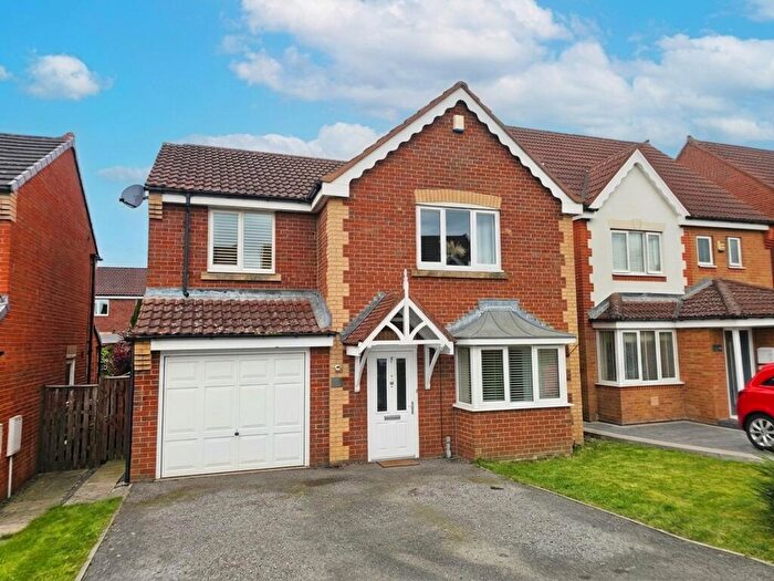 4 Bedroom Detached House For Sale In Larmouth Court, Willington, DL15