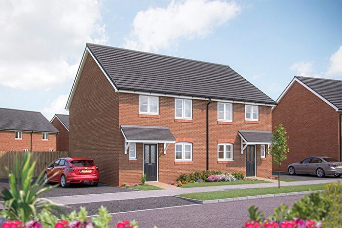 3 Bedroom Semi Detached House For Sale In "The Elmslie" At Stansfield Grove, Kenilworth, CV8