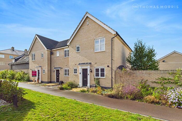 2 Bedroom End Of Terrace House For Sale In Poppy Crescent, Melbourn, Royston, Cambridgeshire, SG8