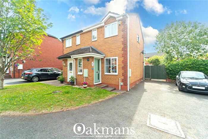 2 Bedroom Semi-Detached House For Sale In Abbey Close, Bromsgrove, Worcestershire, B60