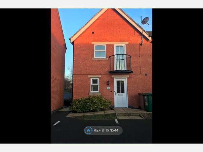 1 Bedroom Semi-Detached House To Rent In St. Martins Close, Church Gresley, Swadlincote, DE11