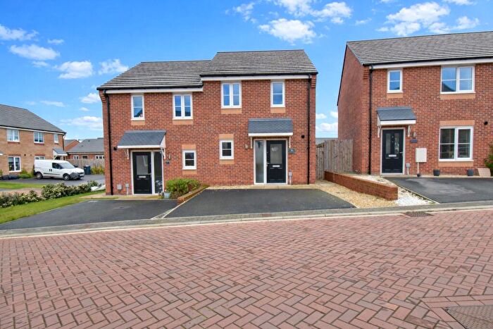 2 Bedroom Semi Detached House For Sale In Carmelite Close, Northallerton, North Yorkshire, DL6